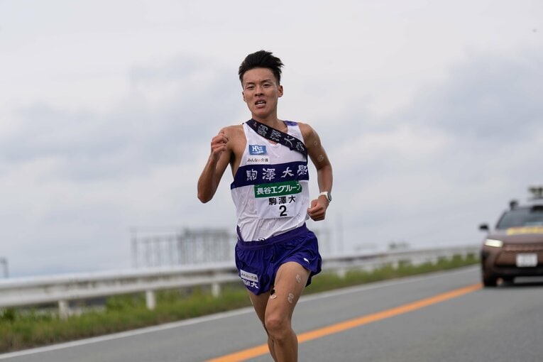 7区に登場したエース佐藤　©Shiro Miyake