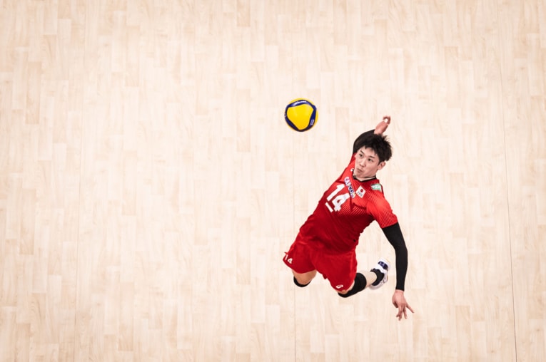 ネーションズリーグ準々決勝（vsスロベニア）©︎FIVB