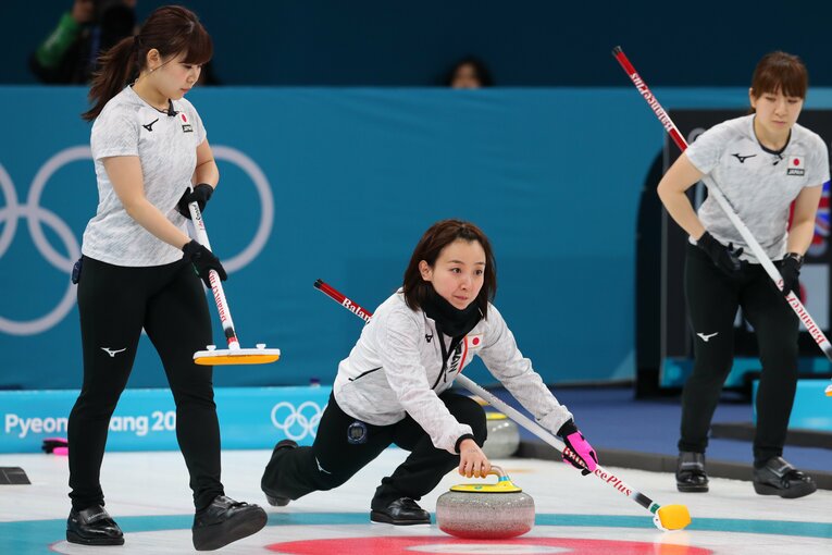 平昌五輪でのロコ・ソラーレ　©JMPA