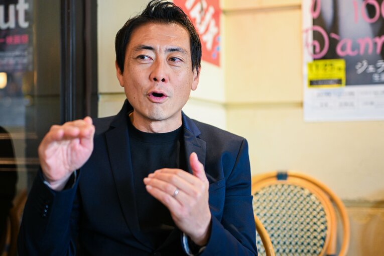 インタビューに応じてくれた今矢監督　©Tsutomu Kishimoto