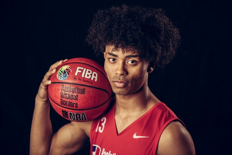 バスケットボール・ウィズアウトボーダーズ・アジアキャンプに参加したロロ・ルドルフ　©︎BWB Asia