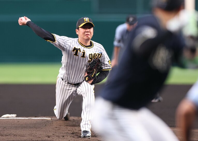 交流戦で古巣相手に勝利した西勇の登板はあるか　©JIJI PRESS