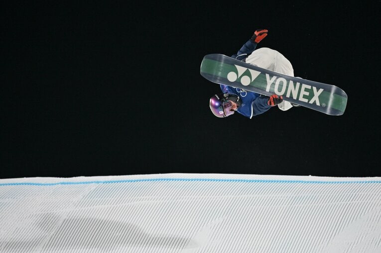 木村葵来が金メダル、木俣椋真が銀メダルを獲得した男子ビッグエア　©Nanae Suzuki／JMPA