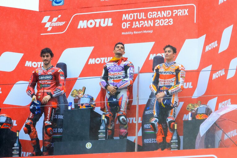 2023年日本GPでの3位がホンダで獲得した最後の表彰台となった　©Satoshi Endo
