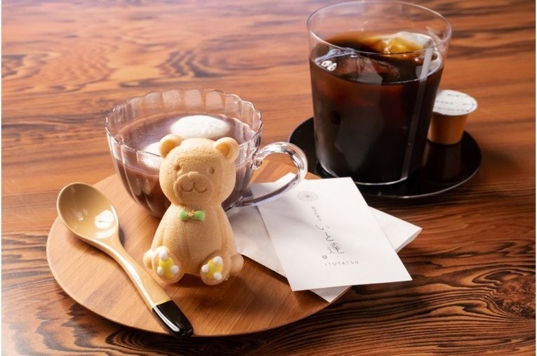 竜王戦第2局で藤井三冠が頼んだ「くま最中」　©日本将棋連盟