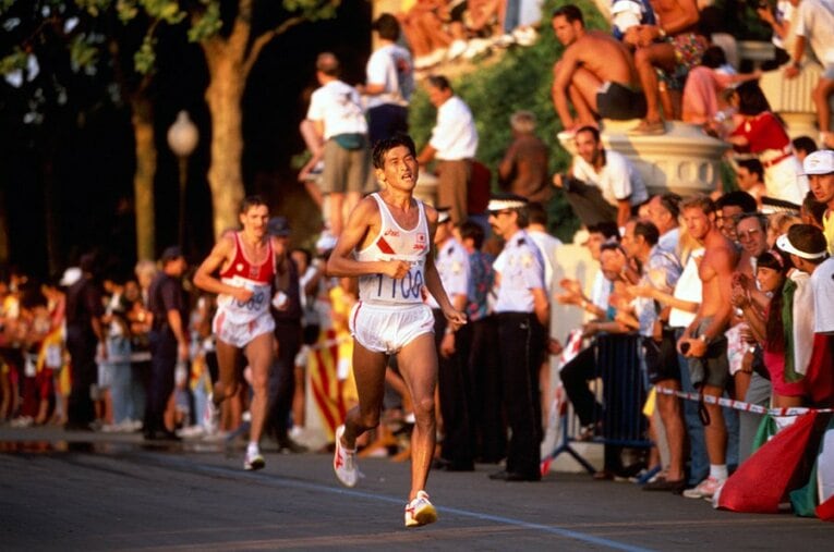 谷口浩美 ／ photograph by BUNGEISHUNJU/JMPA