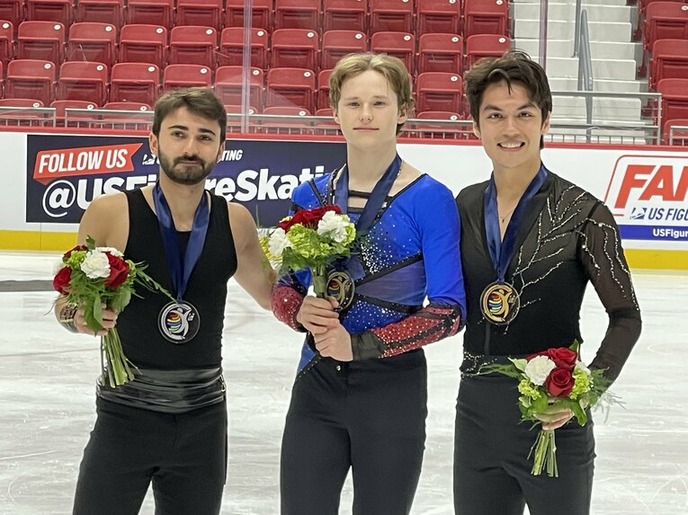 4アクセル世界初成功となったイリア・マリニン　©Akiko Tamura