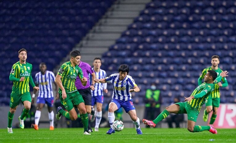 2020年12月5日の試合が、現時点で中島翔哉にとって最後のポルトでのプレーとなっている　©Getty Images