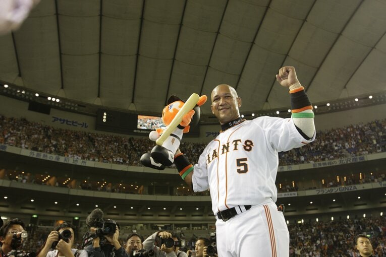 ジャイアンツ時代のラミレス　©Shigeki Yamamoto