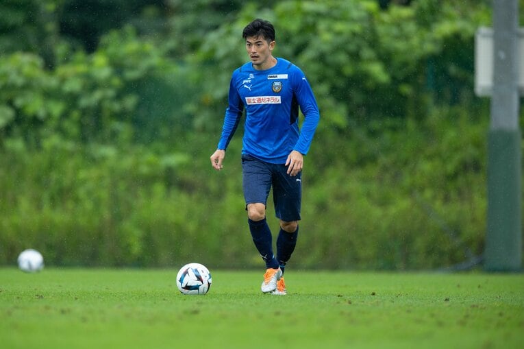 川崎フロンターレでの練習風景　©KAWASAKI FRONTALE