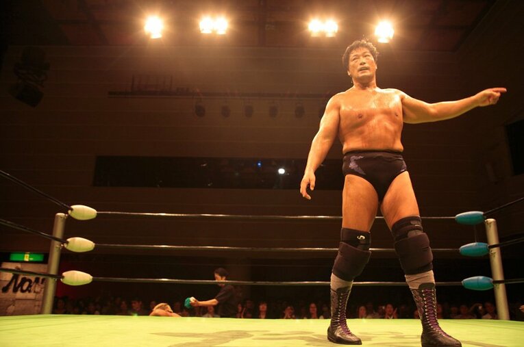 小橋建太（2009年） ／ photograph by Tadashi Shirasawa