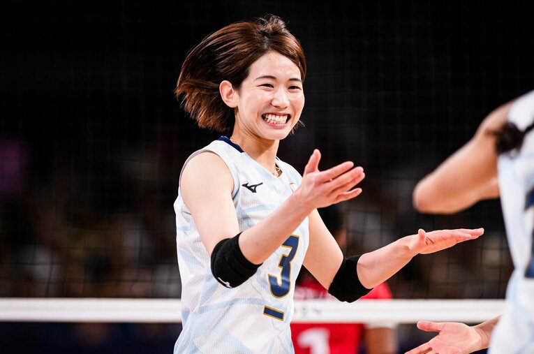 古賀紗理那（パリ五輪） ／ photograph by Kaoru Watanabe/JMPA