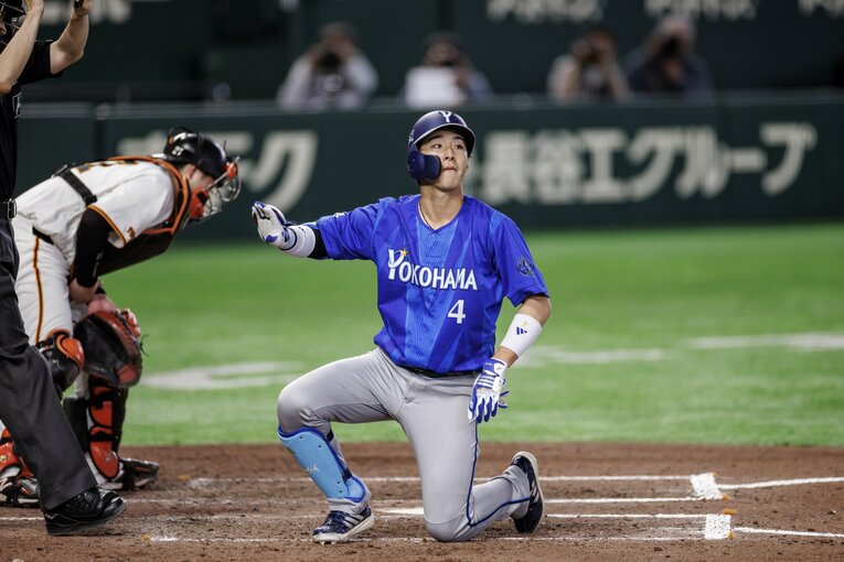 確実に成長の歩を進めている度会　©Kiichi Matsumoto