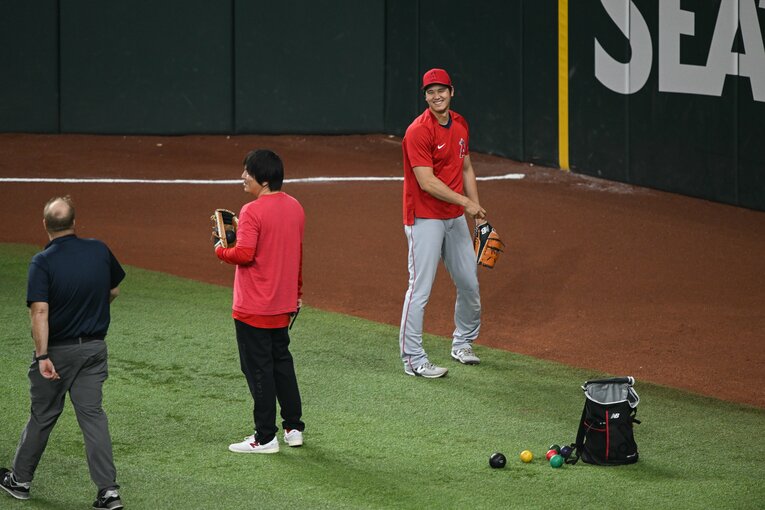 大谷の側にはいつも水原氏が　©Nanae Suzuki