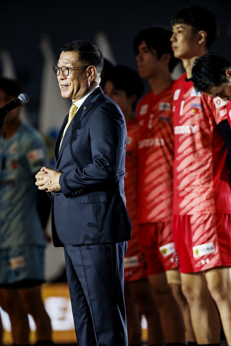 大河正明チェアマン　©︎Kiichi Matsumoto