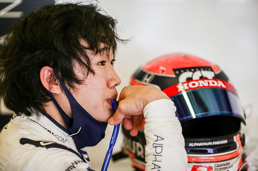 角田裕毅「衝撃の速さを鈴鹿でも」~ラストシーズンを託された20歳~<Number Web> photograph by Getty Images