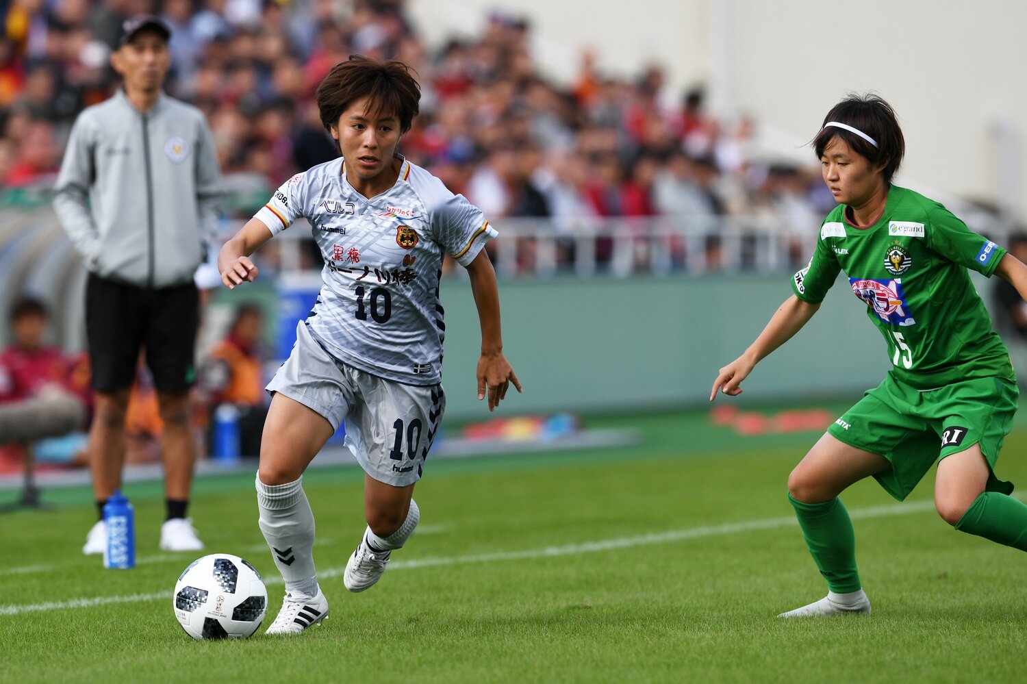 INAC神戸時代（2018年）©︎Etsuo Hara/Getty Images