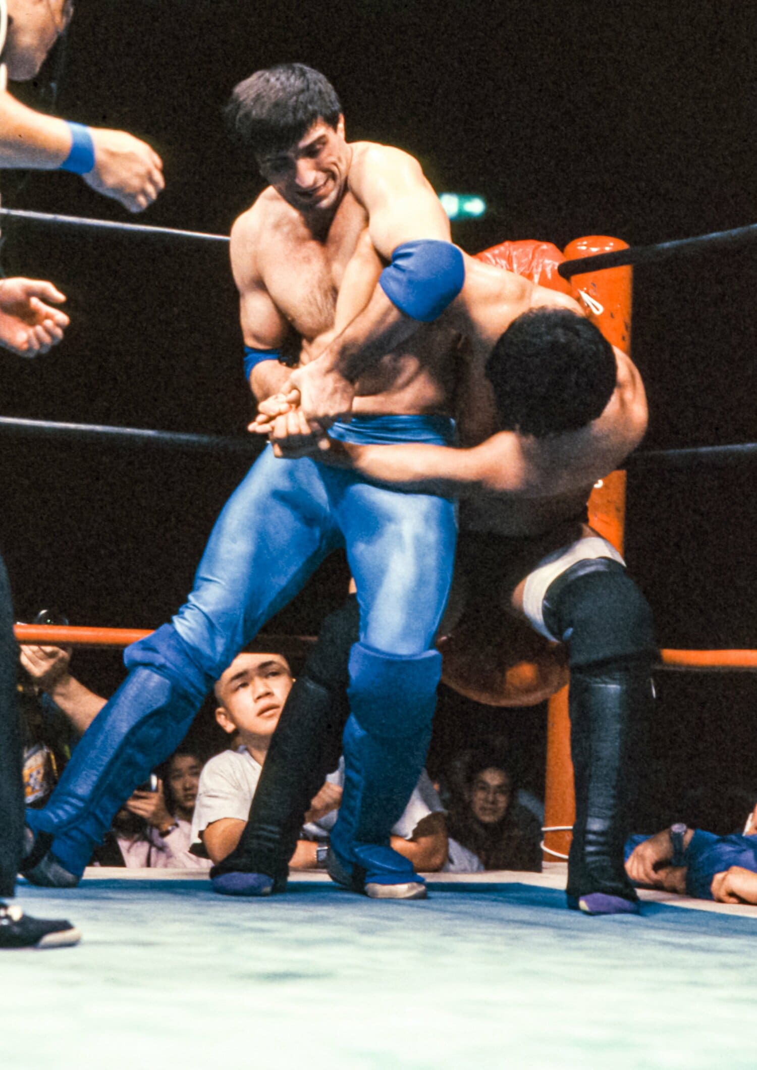 前田日明vsヴォルク・ハン（1992年10月29日）　©Susumu Nagao