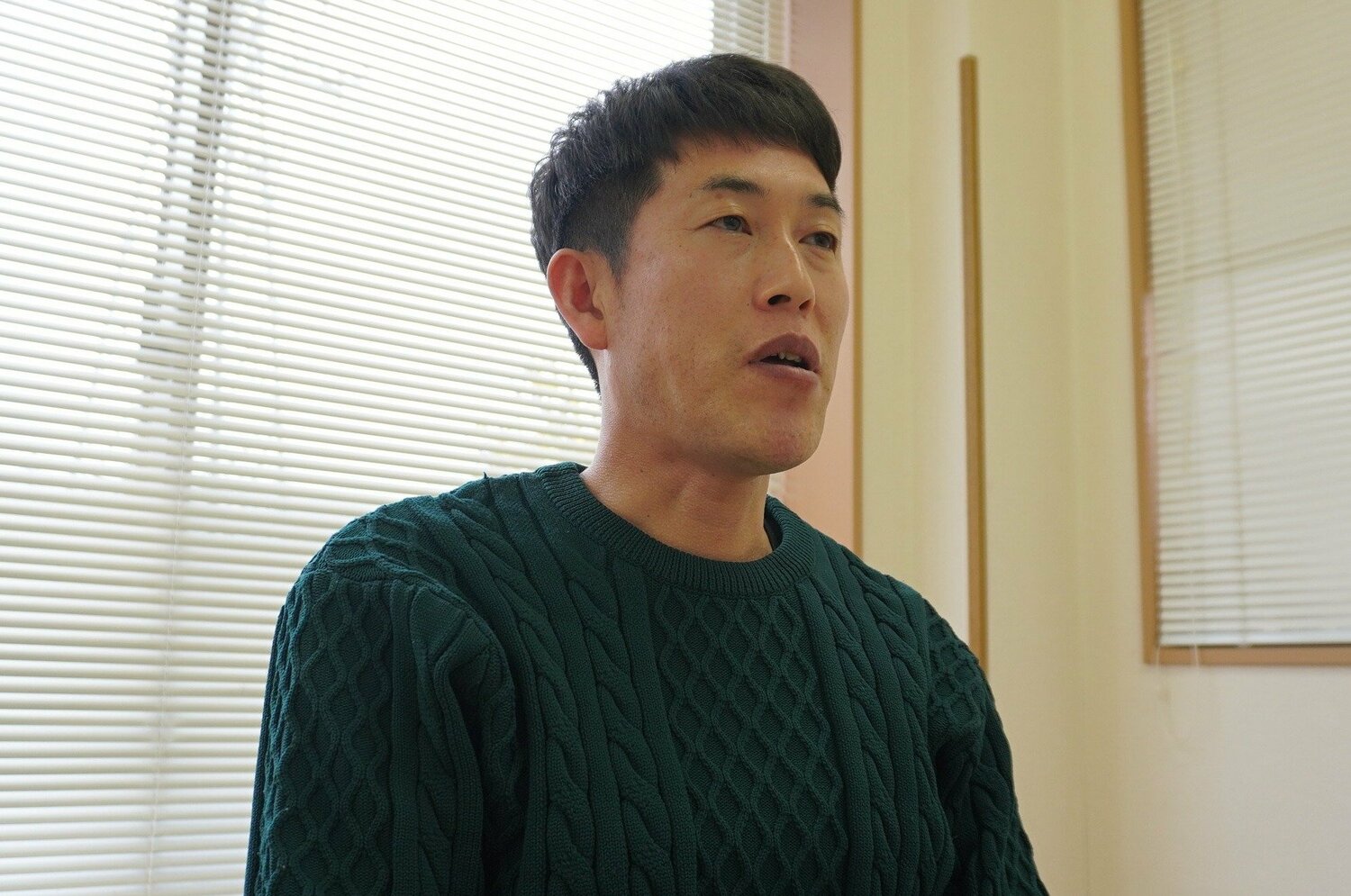 圧倒的有利の下馬評でも最後まで「不安はあった」という松崎 ©NumberWeb