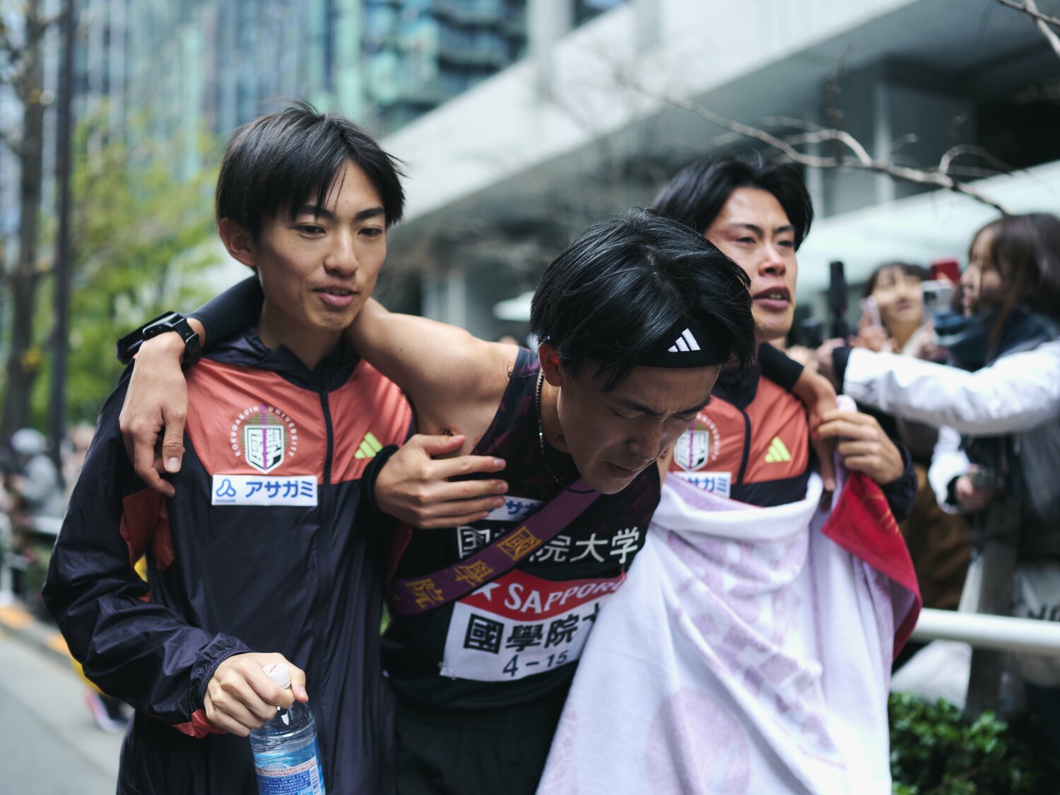 山本が走れなかった第100回箱根駅伝では國學院大は総合5位　©Yuki Suenaga