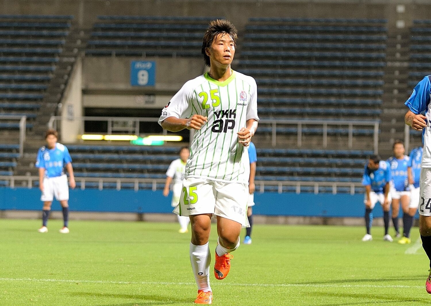 カターレ時代の五藤さん※本人提供