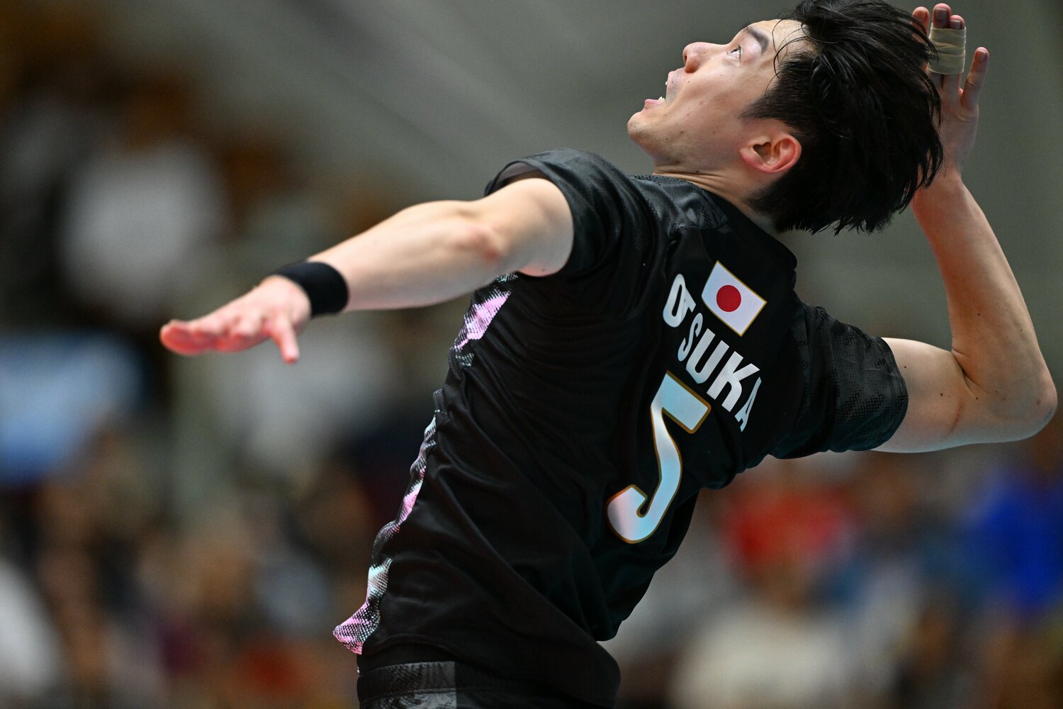 アジア大会ではチームを牽引する役割を求められた大塚達宣 ©︎MATSUO.K/AFLO SPORT