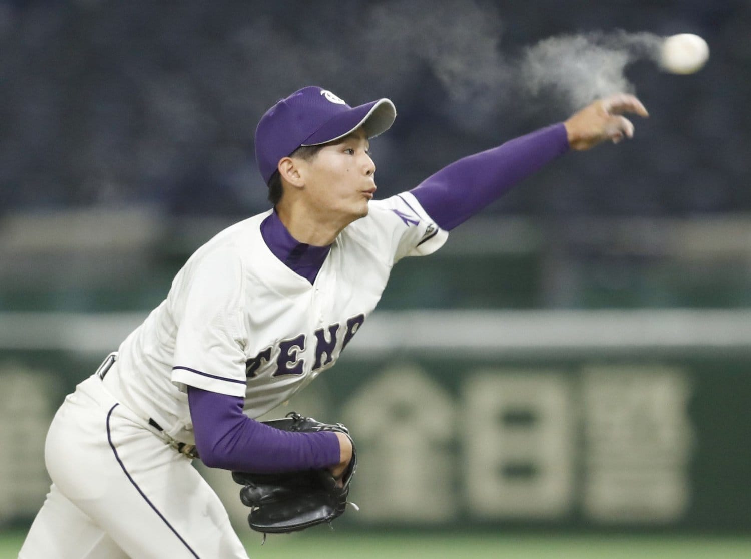 天理大時代の森浦©Kyodo News