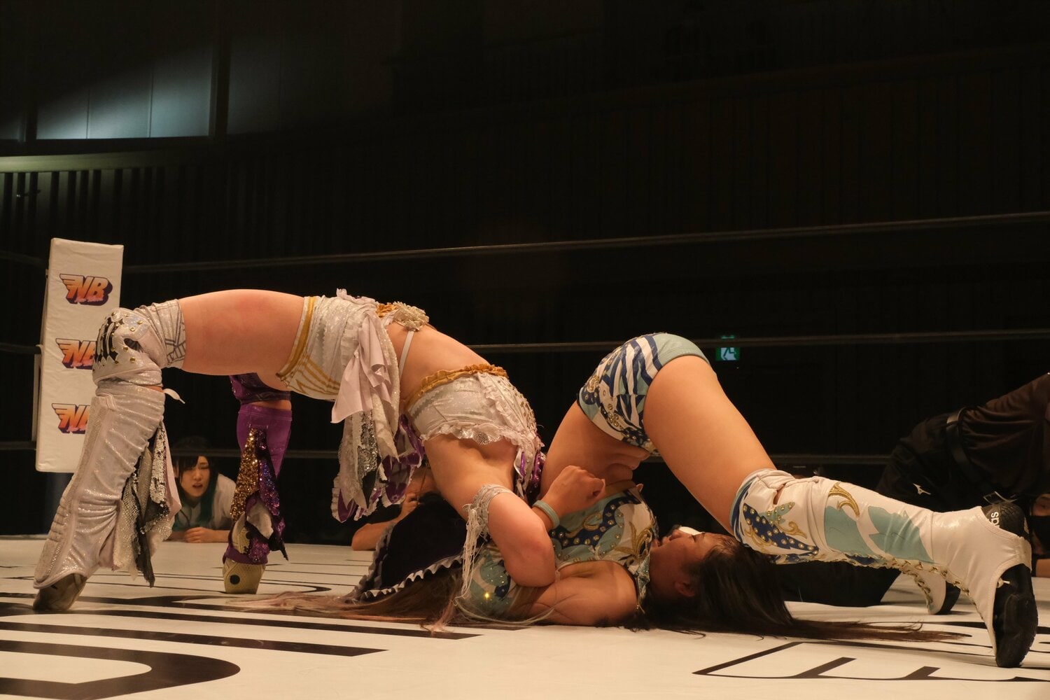 最後はたむのタイガースープレックスに屈した