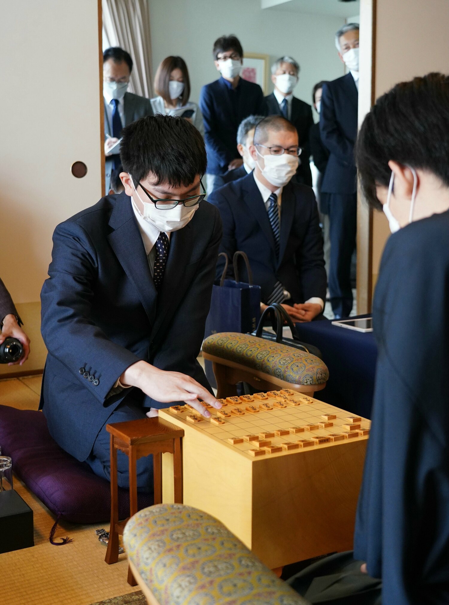 相手のことをよく知るゆえの読み合い、せめぎ合いが起きていた　©JIJI PRESS