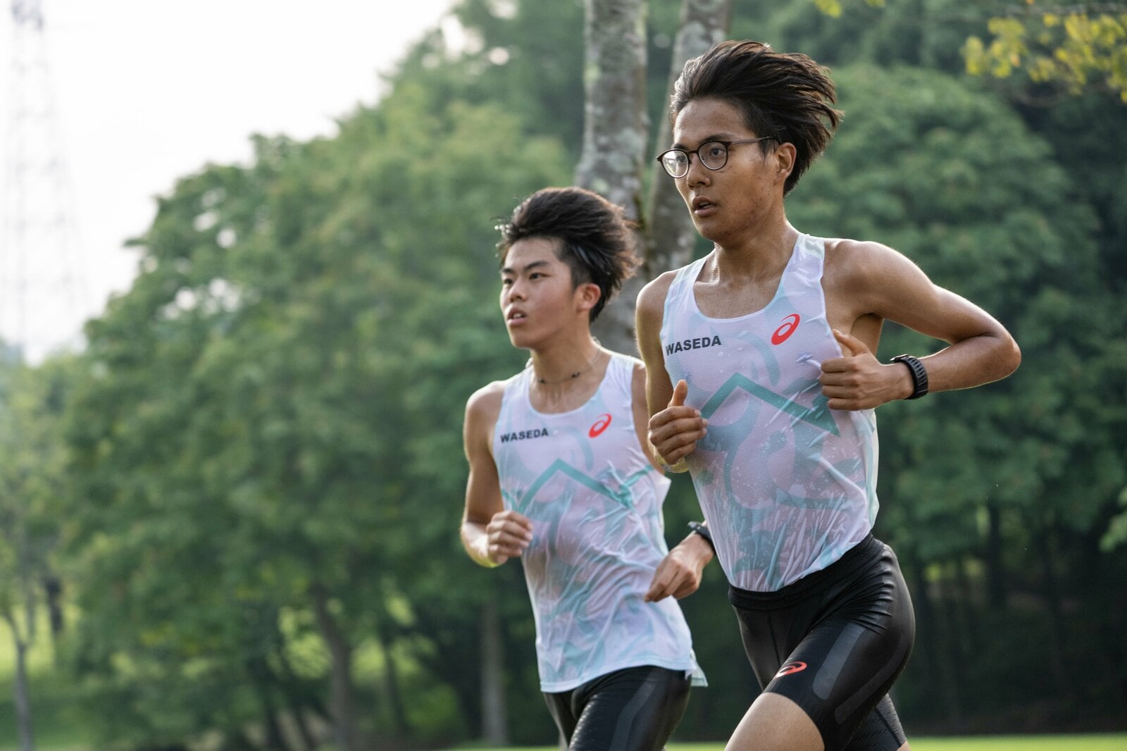 妙高合宿での工藤 photograph by Nanae Suzuki