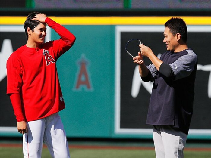 大谷翔平を2奪三振で抑えた田中将大のプライドと貫禄。<Number Web> photograph by AFLO