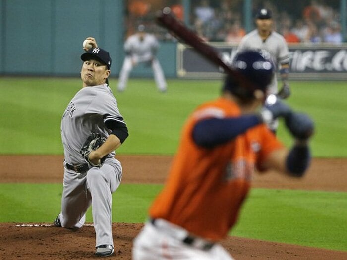 田中将大がもがいて得たNYの賛辞。それでも「満足」を口にしない理由。＜Number Web＞ photograph by AFLO