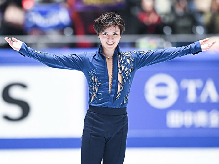 “挑戦的辞退”で世界選手権に集中。宇野昌磨、ランビエルと新局面へ。＜Number Web＞ photograph by Asami Enomoto