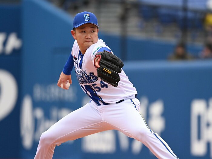 「たまらんですよ！」“生粋の横浜ファン”DeNA石田裕太郎を燃えさせた筒香嘉智の助言…最強ローテに「へばりついて、ポジションを奪う覚悟です」＜Number Web＞ photograph by Naoya Sanuki