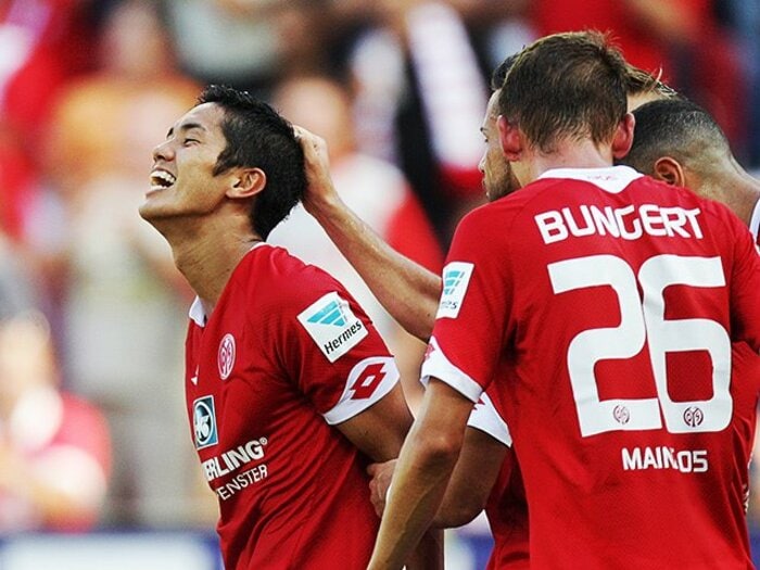 武藤嘉紀が早くもホットライン完成！ブンデス初得点にいたる3つの要素。＜Number Web＞ photograph by AFLO