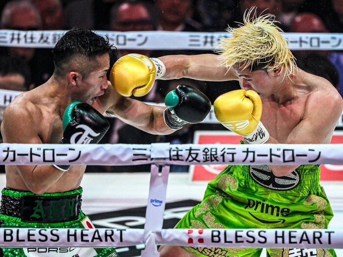 「天心選手は混乱したはず…」元世界王者・飯田覚士が見た井上拓真vs那須川天心“勝負の分かれ目”「突き飛ばされても拓真選手は表情を変えなかった」＜Number Web＞ photograph by Takuya Sugiyama