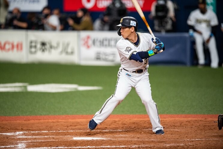 終盤戦に入って好調の吉田正尚。大逆転での3年連続首位打者なるか ©Nanae Suzuki