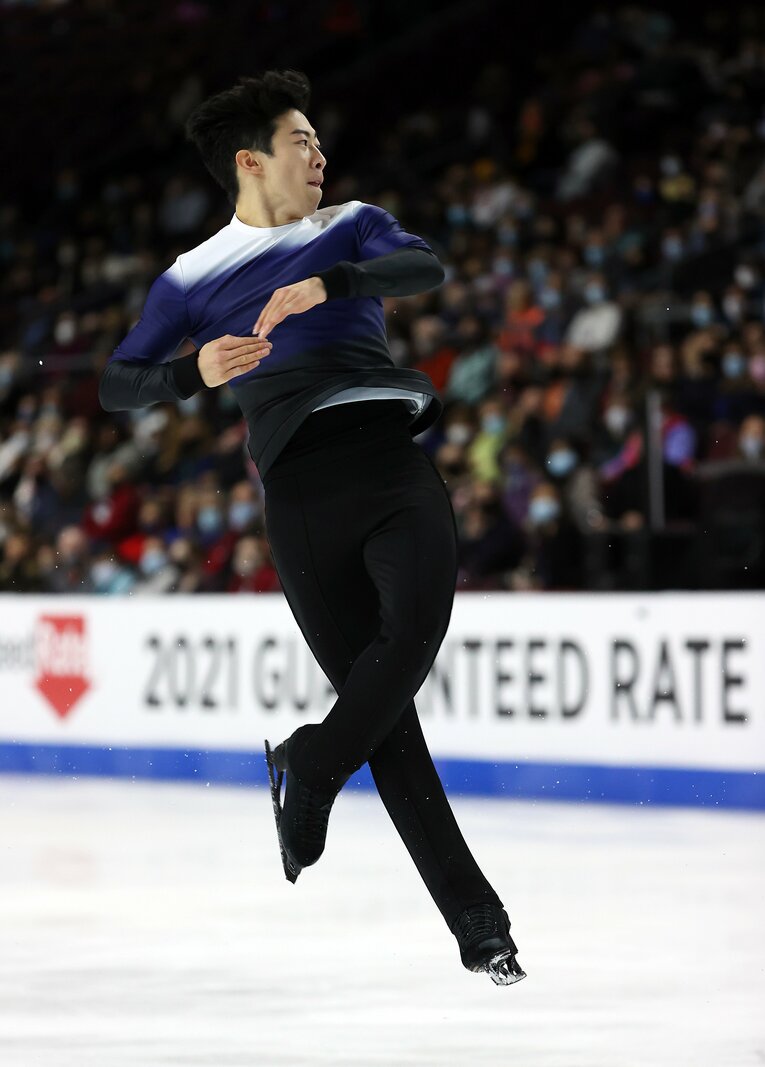 フリーでは4つの4回転ジャンプに成功したチェン