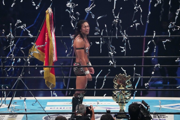 G1初制覇の竹下幸之介　©Essei Hara