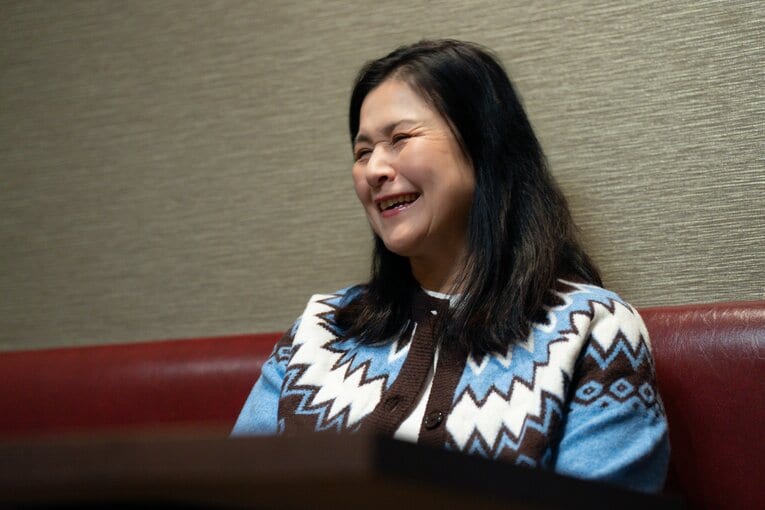 現在はアメリカで暮らす山崎五紀さん　©Shiro Miyake