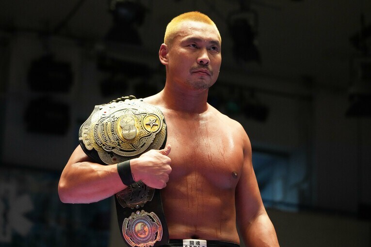 三冠王者・中嶋勝彦が全日本のリングに新しい風を吹き込んでいる　©Essei Hara