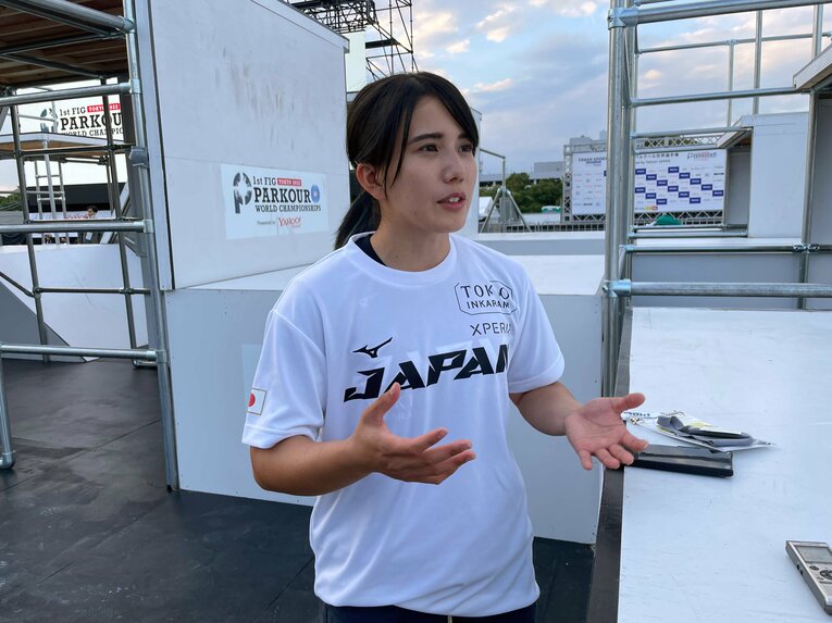 取材に応じてくれた泉　©Ryota Hasebe