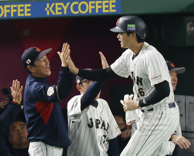 WBC中国戦で　©JIJI PRESS