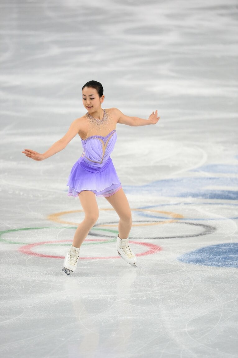 【五輪フィギュアの魔物】ソチ五輪での浅田真央（写真は右に続きます）　©Asami Enomoto/JMPA