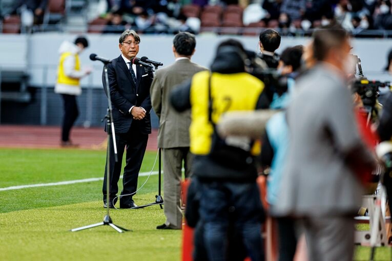 26年間にわたって帝京ラグビーを率いた岩出監督。大学日本一に返り咲き、後継者にバトンを渡した　©︎Kiichi Matsumoto