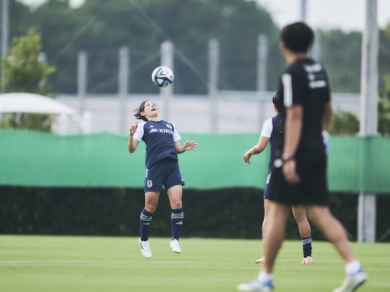 自身初となるワールドカップに臨む猶本光（29歳）　©︎Yuki Suenaga