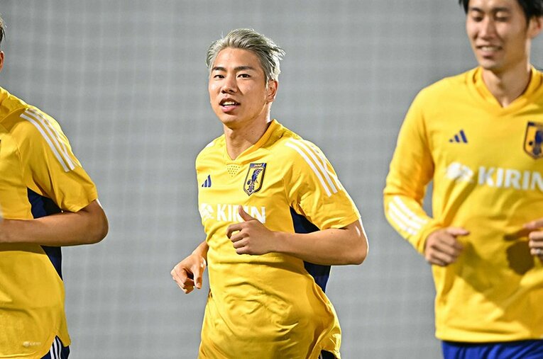 大ケガから復帰した浅野拓磨。ドイツ戦に向けての覚悟は決まっている ／ photograph by Takuya Kaneko/JMPA