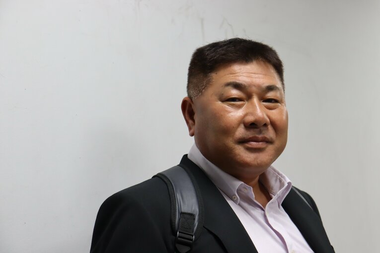 50歳になった現在の山口　©Genki Taguchi