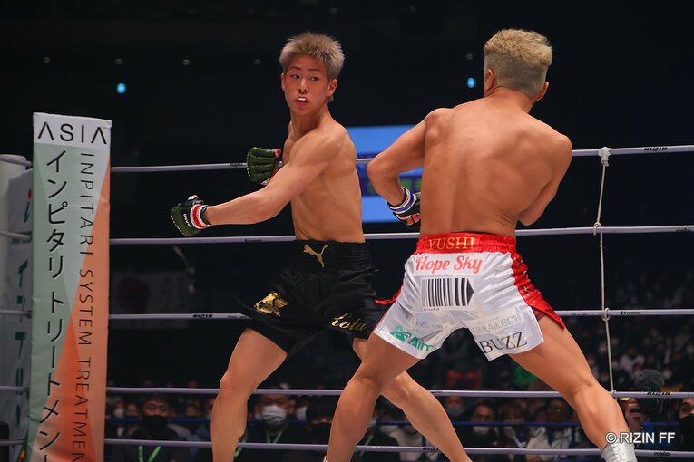 三浦は宮田和幸のジムでトレーニングを重ねてきた　©RIZIN FF