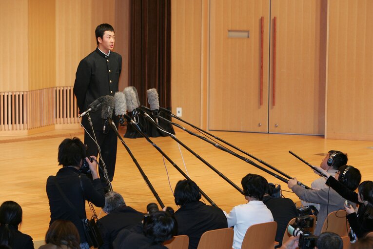 早稲田実業高校の卒業式　©︎Hideki Sugiyama